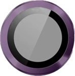 Metal Glass Lens Protection Compatible for iPhone 14 Pro / 14 Pro Max - Deep Purple – Image 2