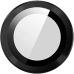 Metal Glass Lens Protection Compatible for iPhone 14 / 14 Plus - Black – Image 2