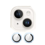 Metal Glass Lens Protection Compatible for iPhone 15 / 15 Plus - Blue