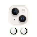 Metal Glass Lens Protection Compatible for iPhone 15 / 15 Plus - Green