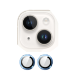 Metal Glass Lens Protection Compatible for iPhone 14 / 14 Plus - Blue