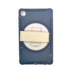 3 Layer Protection with 360 Leather Hand Strap Cover for Samsung Galaxy Tab A 8.0 (T290 / T295) - Soft Blue