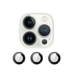 Metal Glass Lens Protection Compatible for iPhone 14 Pro / 14 Pro Max - Gray