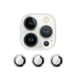 Metal Glass Lens Protection Compatible for iPhone 14 Pro / 14 Pro Max - Silver