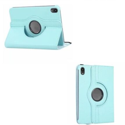 360 Degree Rotating Stand Smart Cover for Apple iPad Mini 6 / Mini 7 - Teal