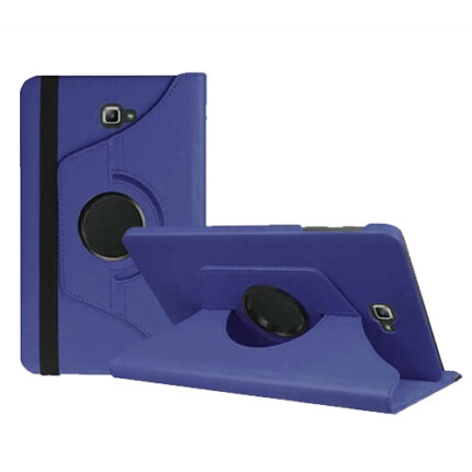 360 Degree Rotating Stand Smart Cover for Samsung Galaxy Tab A 10.1 (T580) - Navy Blue