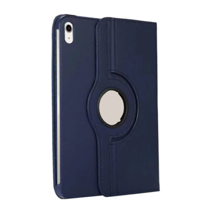 360 Degree Rotating Stand Smart Cover for Apple iPad 10 (2022) / iPad 11 (2025) - Navy Blue