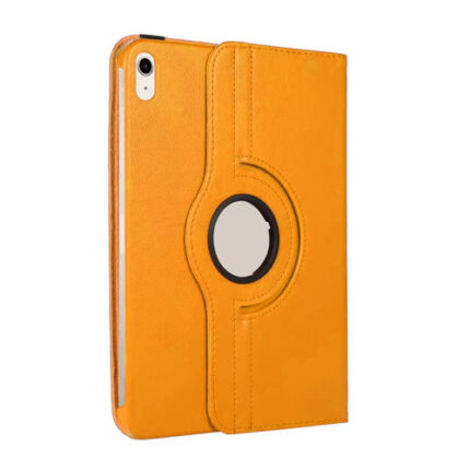 360 Degree Rotating Stand Smart Cover for Apple iPad 10 (2022) / iPad 11 (2025) - Orange