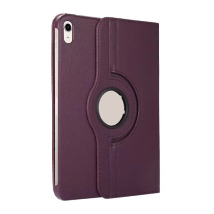 360 Degree Rotating Stand Smart Cover for Apple iPad 10 (2022) / iPad 11 (2025) - Purple