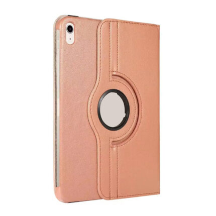 360 Degree Rotating Stand Smart Cover for Apple iPad 10 (2022) / iPad 11 (2025) - Rose Golden
