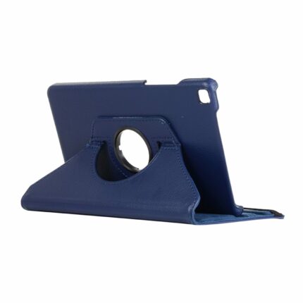 360 Degree Rotating Stand Smart Cover for Apple iPad Mini 4/5 - Navy Blue
