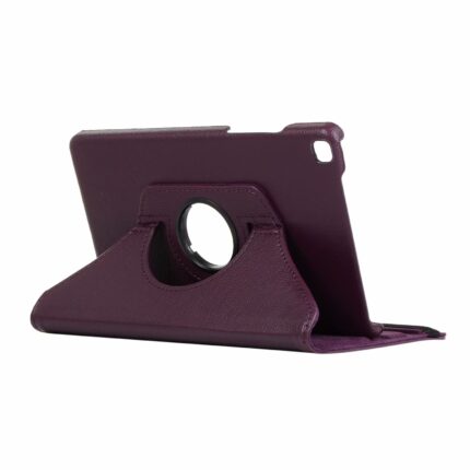 360 Degree Rotating Stand Smart Cover for Apple iPad Mini 4/5 - Purple