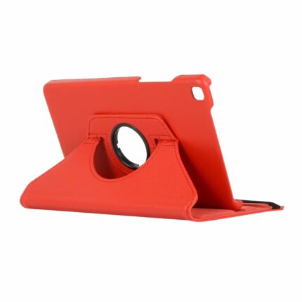 360 Degree Rotating Stand Smart Cover for Apple iPad Mini 4/5 - Red