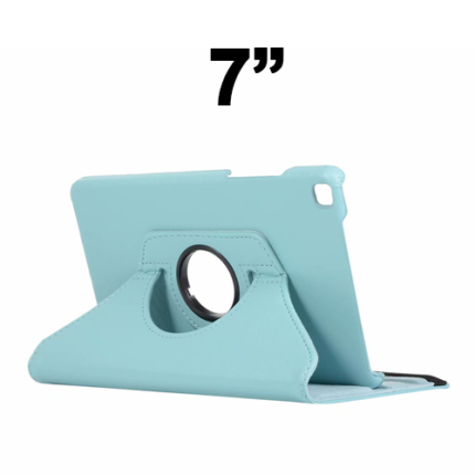 Universal 360 Degree Rotating Case for 7'' inches Tablet - Teal