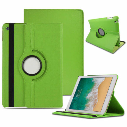360 Degree Rotating Stand Smart Cover for Apple iPad Air 2 - Green