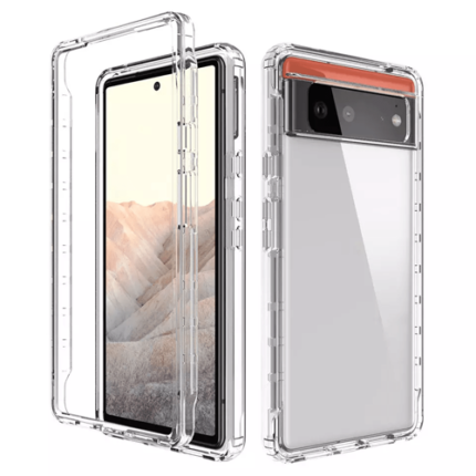Armor Anti Shock Clear Space Case for Google Pixel 7a - Clear