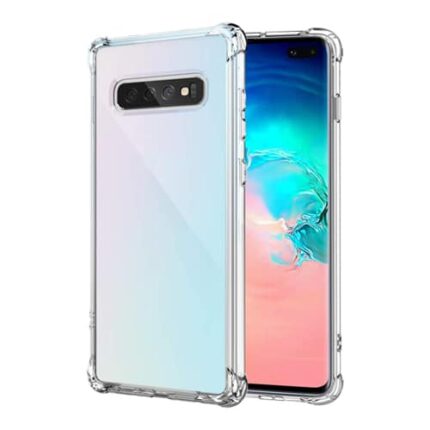 Armor Anti Shock Clear Space Case for Samsung Galaxy S10 Plus - Clear