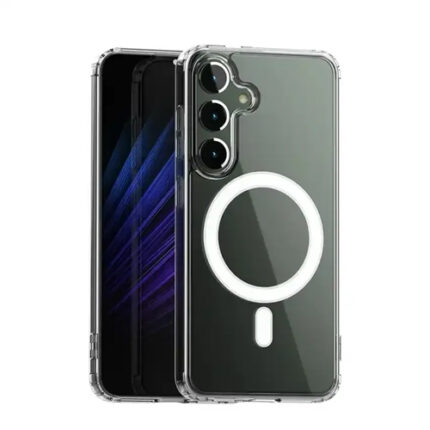 Armor Anti Shock Clear Space Case with Magsafe for Samsung Galaxy S23 FE - Clear