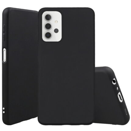 Slim Matte Soft TPU Case for Samsung Galaxy A32 4G - Black
