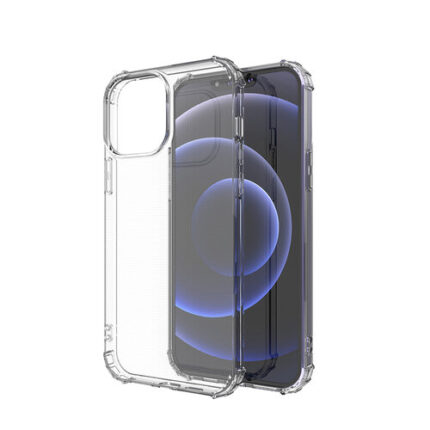 Slim Clear Soft TPU Case Hard Corner Bumper for Apple iPhone 13 Pro - Clear