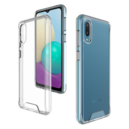 Armor Anti Shock Clear Space Case for Samsung Galaxy A02 - Clear