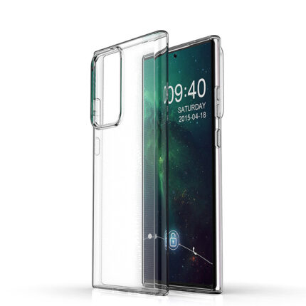 Slim Clear Soft TPU Case for Samsung Galaxy S21 Ultra 5G - Clear