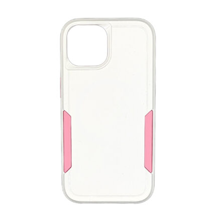 Dual Layer Shockproof with Magsafe Case for iPhone 15 - White