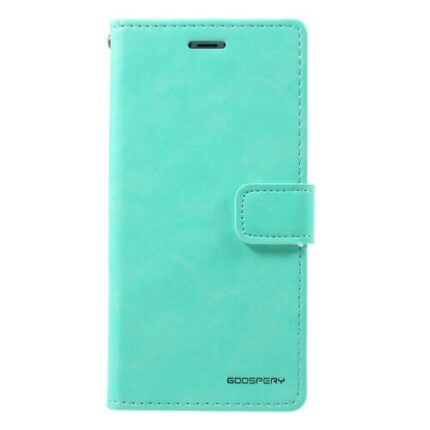 Goospery Blue Moon Wallet Case for Apple iPhone 14 Plus / 15 Plus - Teal