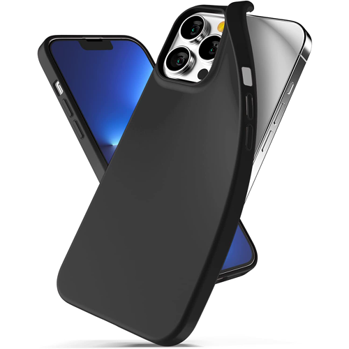 Goospery-Soft-Feeling-Case-for-Apple-iPhone-14-Pro-Black.png Goospery Soft Feeling Case for Apple iPhone 14 Pro Max - Black – Image 1