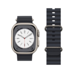 Hoco Double Silicone Strap for iWatch (38/40/41mm) WA12 - Midnight Blue