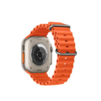 Hoco Double Silicone Strap for iWatch (42/44/45/49mm) WA12 - Orange – Image 2