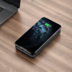 Hoco Power Bank J50 Surf Wireless Charging 10000mAh - Black – Image 3