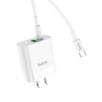 Hoco Quick Charger with Type-C Cable to Type-C C80 Rapido – Image 2