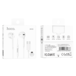 Hoco Type-C Earphones with Mic M101 - White