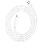 Hoco USB-C to USB-C 60W Charging & Data Cable X93 (1M) - White – Image 3