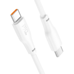 Hoco USB-C to USB-C 60W Charging & Data Cable X93 (1M) - White – Image 2