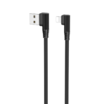 Hoco USB to Lightning Charging & Data Cable U83 - Black – Image 2
