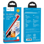 Hoco USB to Lightning Charging & Data Cable U83 - Red