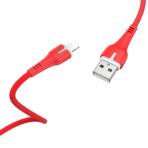Hoco USB to Lightning Charging & Data Cable X45 - Red – Image 2