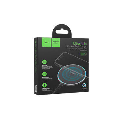 Hoco Wireless Fast Charger Ultra-thin CW6 Pro Easy - Black