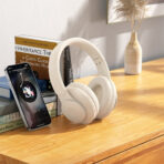 Hoco Wireless Headset W45 - White Cream – Image 3