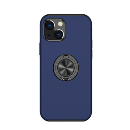 Hybrid Shock Absorbing Case with Kickstand for Apple iPhone 11 - Navy Blue