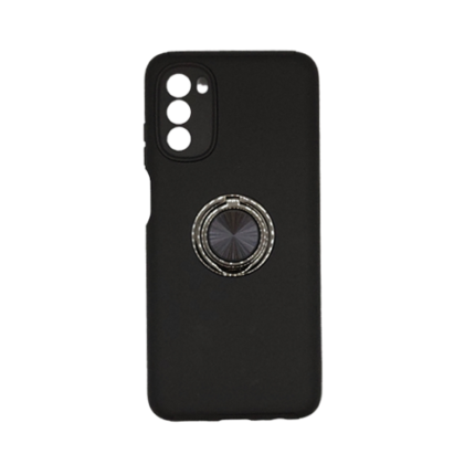 Hybrid Shock Absorbing Case with Kickstand for Moto G 5G (2022) - Black