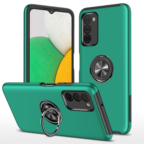 Hybrid-Shock-Absorbing-Case-with-Kickstand-for-Samsung-Galaxy-A03S-Green.png Hybrid Shock Absorbing Case with Kickstand for Samsung Galaxy A03S - Green – Image 1