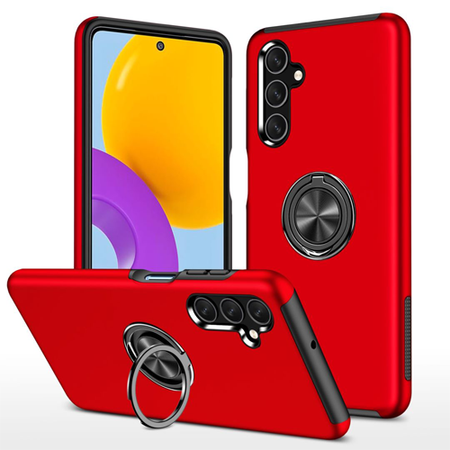 Hybrid-Shock-Absorbing-Case-with-Kickstand-for-Samsung-Galaxy-A24-Red.png Hybrid Shock Absorbing Case with Kickstand for Samsung Galaxy A34 - Red – Image 1