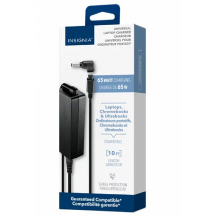 Insignia Universal Laptop Charger 65W (9 Adapter) (Brand New)