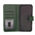 PU Leather Wallet Case for Samsung Galaxy A55 - Green – Image 2