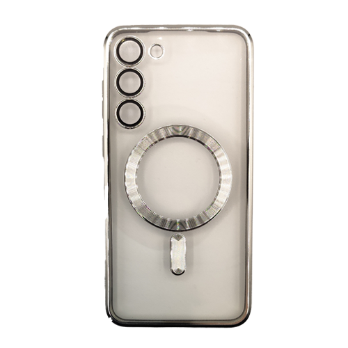 Premium-Clear-TPU-Magsafe-Design-Case-for-Samsung-Galaxy-S23-Silver.png Premium Clear TPU Magsafe Design Case for Samsung Galaxy S22 - Silver – Image 1