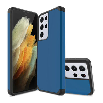 Slim Armor Case for Samsung Galaxy S22 Ultra - Navy Blue