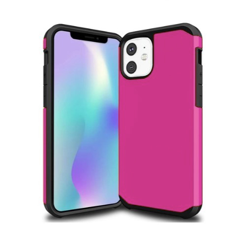 Slim-Armor-Case-for-iPhone-11-hot-pink.jpg Slim Armor Case for Apple iPhone 11 - Hot Pink – Image 1